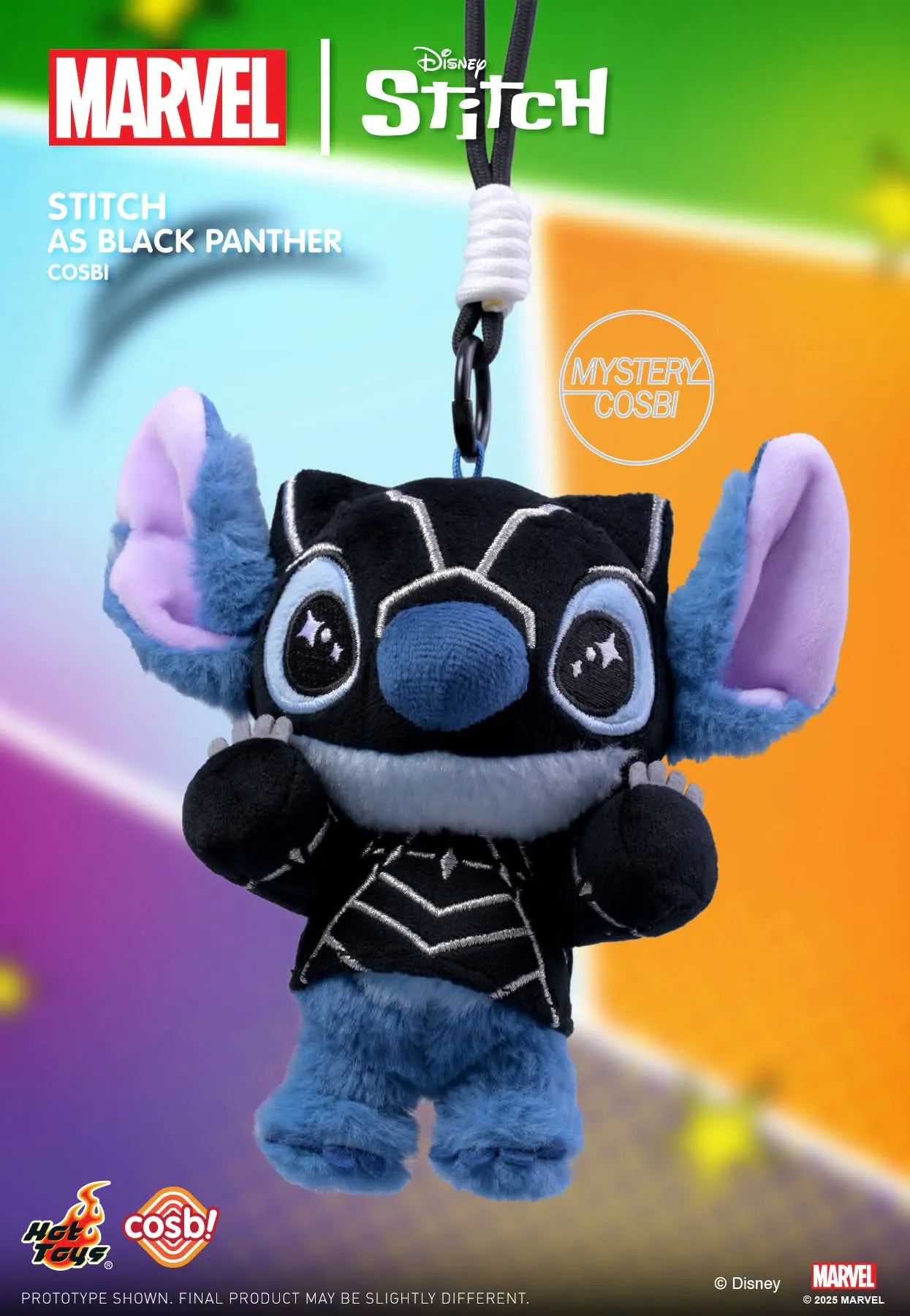 Marvel Stitch Cosbi Plush Keychain Collection