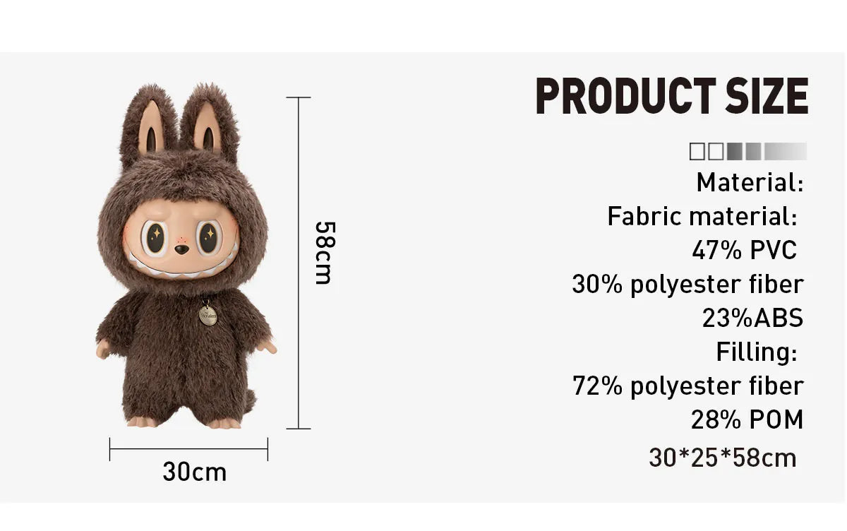 POP MART The Monsters ZIMOMO I Found You Vinyl Plush Doll