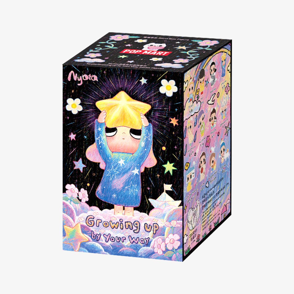 POPMART Nyota Growing up by Your Way Series Figures BLINDBOX