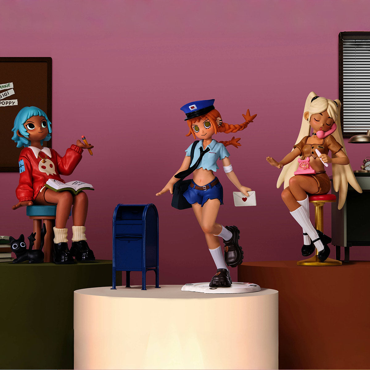 POP MART Peach Riot Rush Hour Blind Box Series Figures