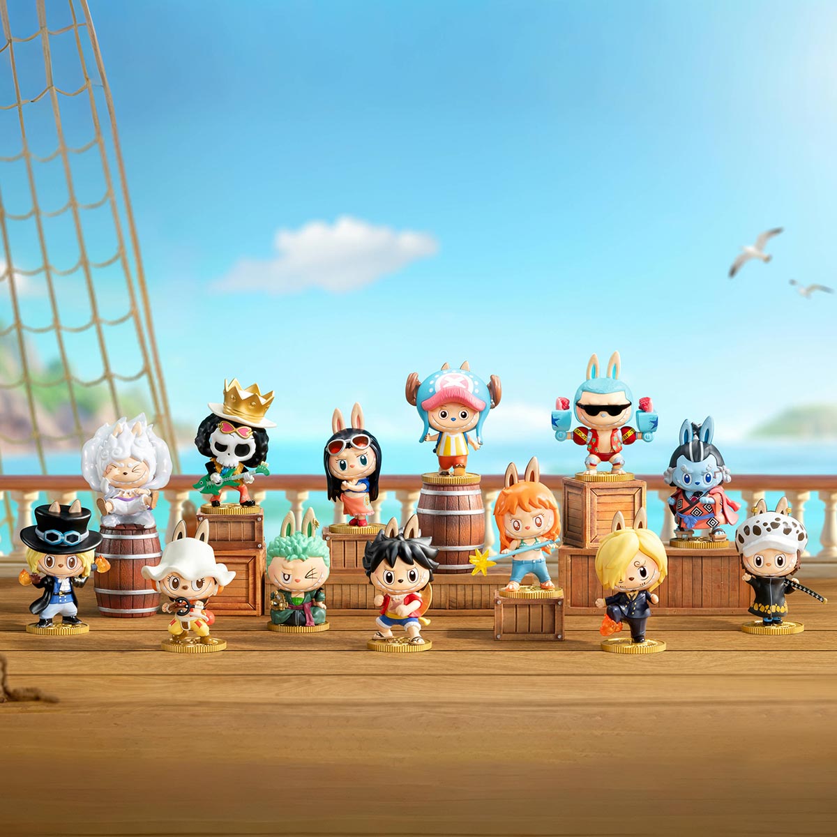 POPMART THE MONSTERS × One Piece Series Figures