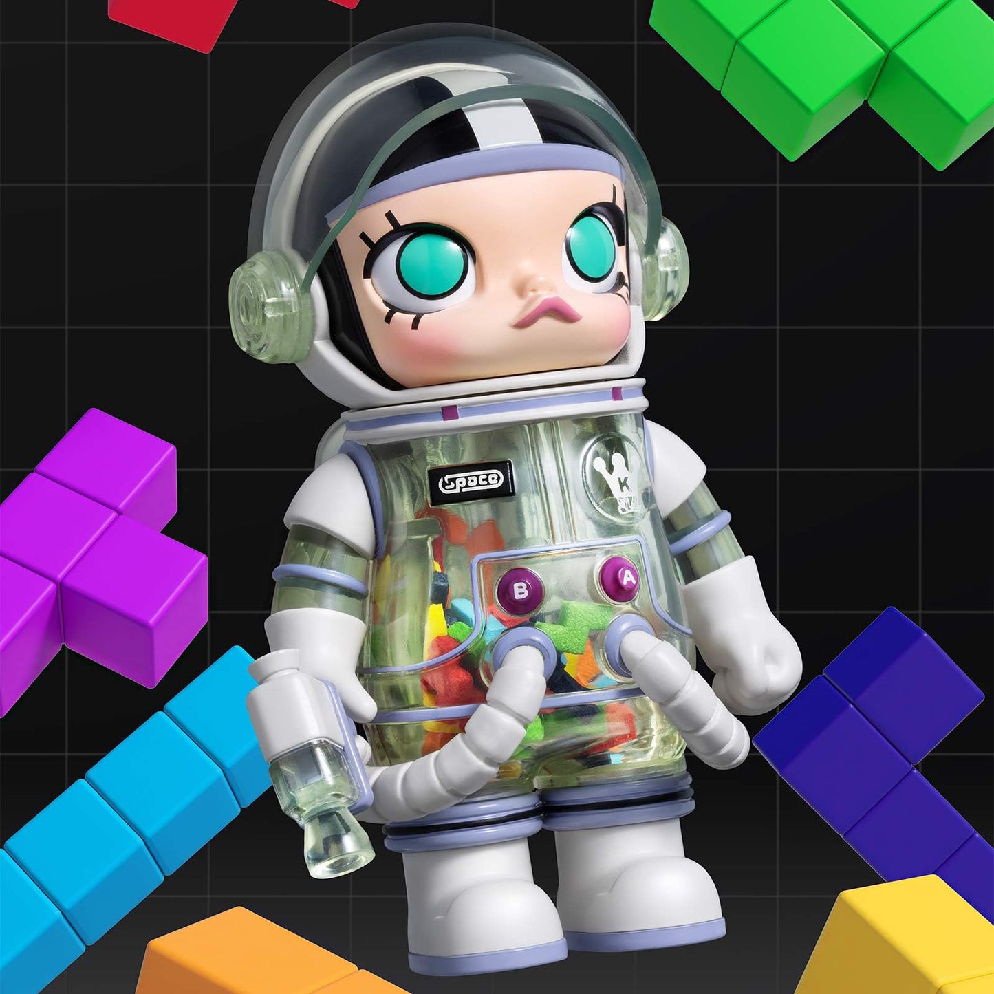 POP MART MEGA Space Molly 100 Series 3, Molly Blind Box Figures