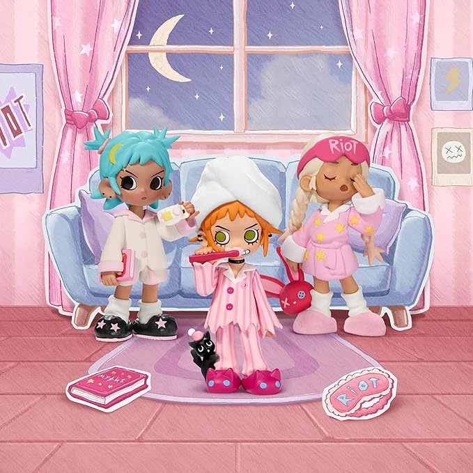 Lil Peach Riot Sleepover Series Figures