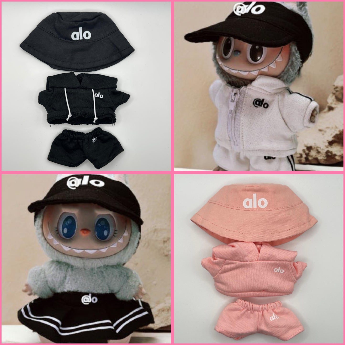 Alo Bucket Hat/Hoodie Shirt/Shorts
