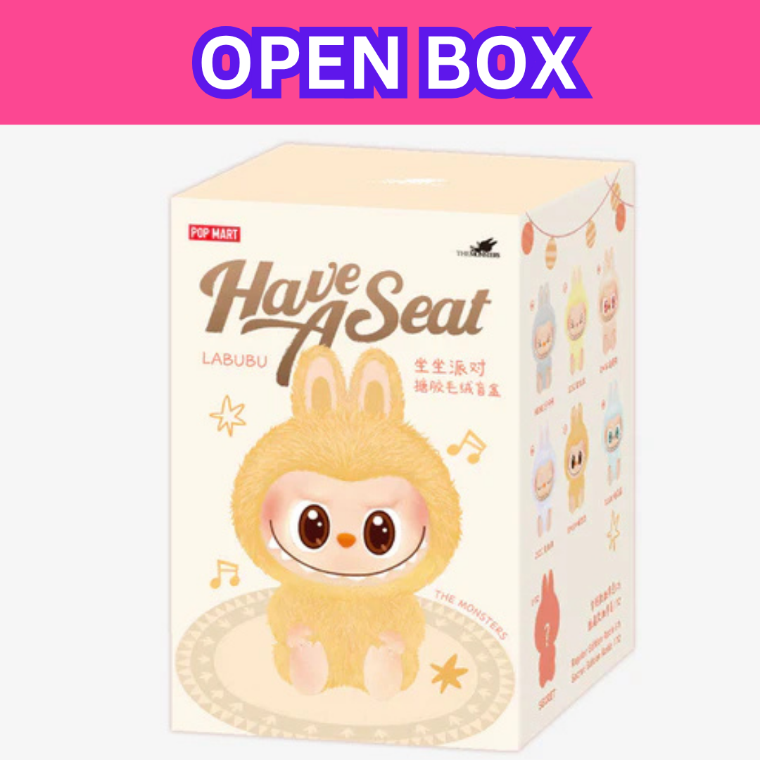 (CONFIRMED BOX) THE MONSTERS HAVE A SEAT Series-Vinyl Plush Pendant