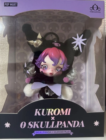 SKULLPANDA X KUROMI PLUSH SANRIO