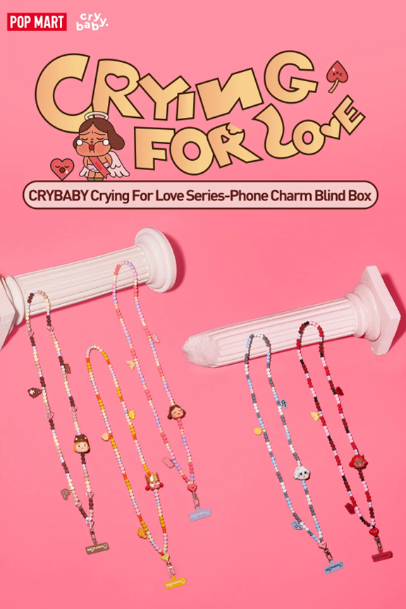 CRYBABY Crying For Love Series-Phone Charm Blind Box