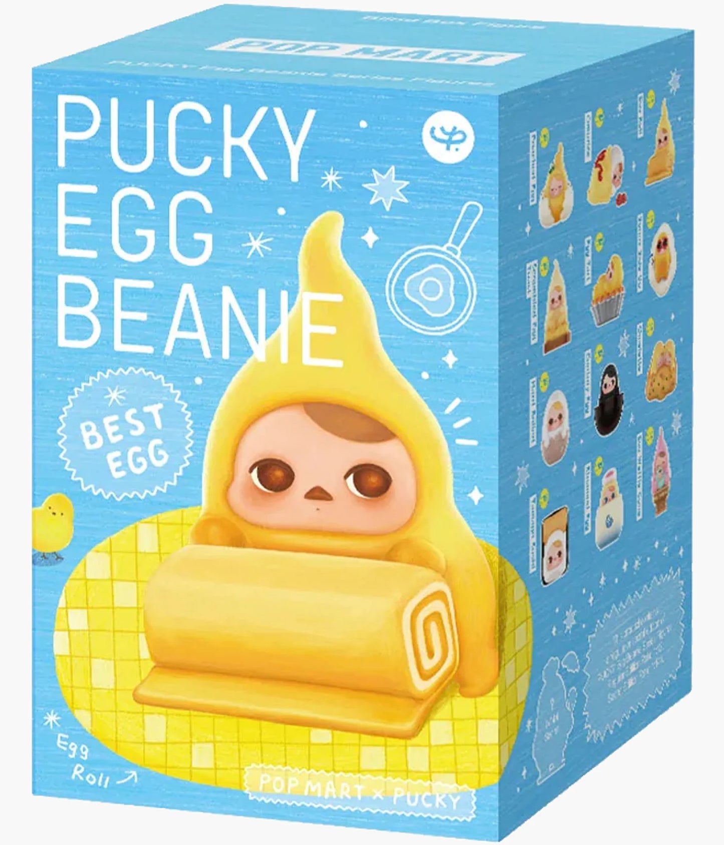 PUCKY Egg Beanie Series Figures