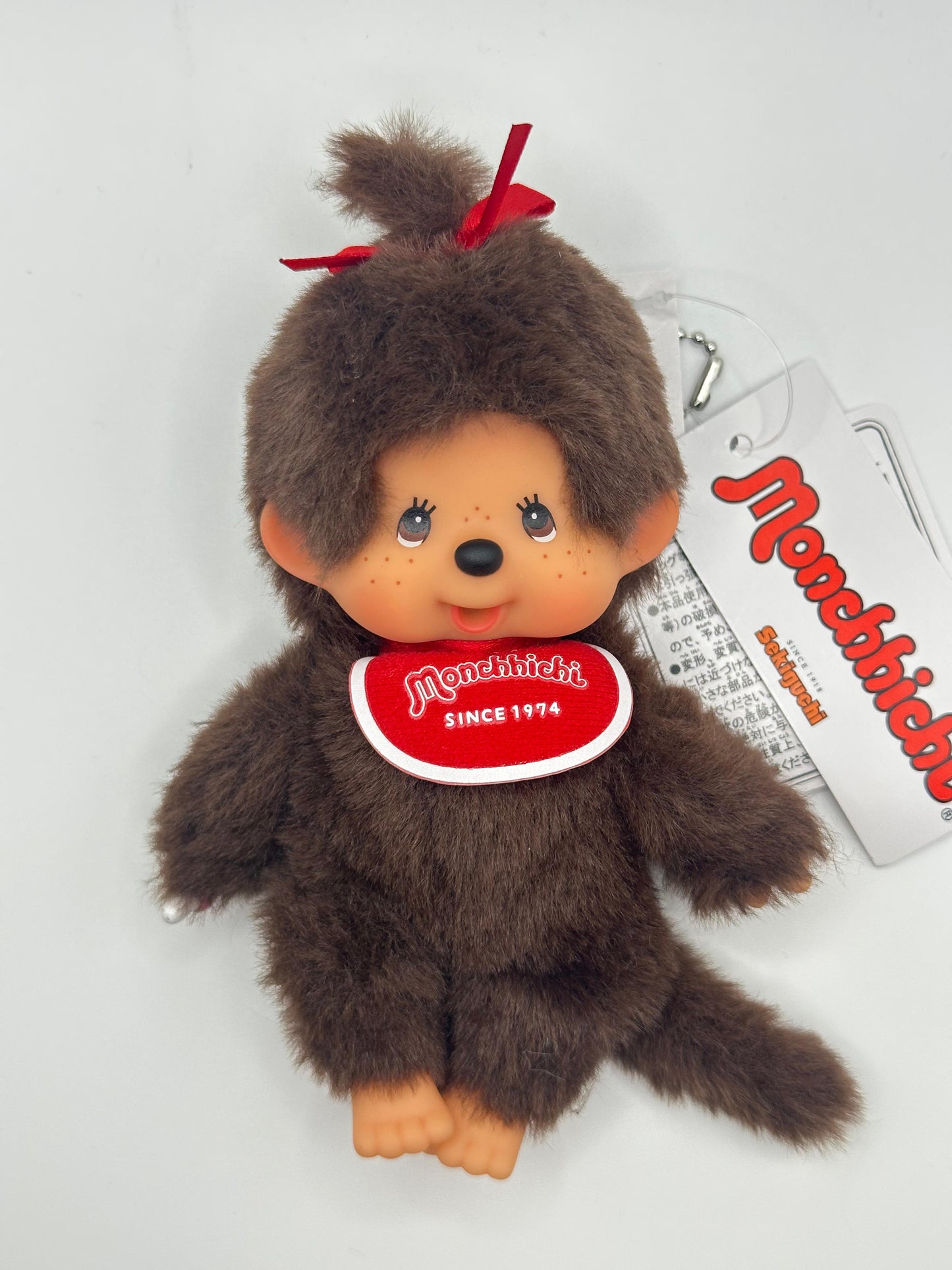 BOY AND GIRL Sekiguchi Monchhichi Pendant Keychain