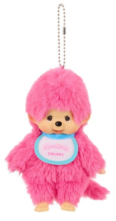 Sekiguchi Monchhichi COLORS Plush doll Keychain Japan NEW