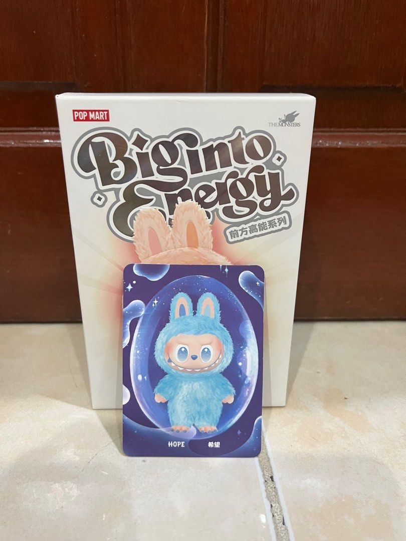 (CONFIRMED BOX) THE MONSTERS Big into Energy Series-Vinyl Plush Pendant Blind Box