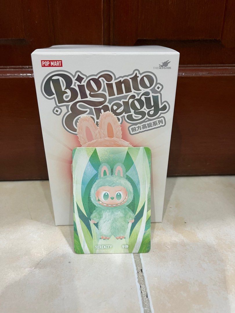 (CONFIRMED BOX) THE MONSTERS Big into Energy Series-Vinyl Plush Pendant Blind Box