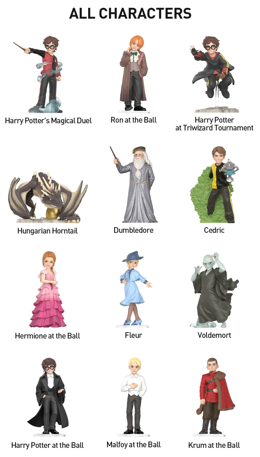 POPMART HARRY POTTER AND THE GOBLET OF FIRE SERIES FIGURES BLIND BOX