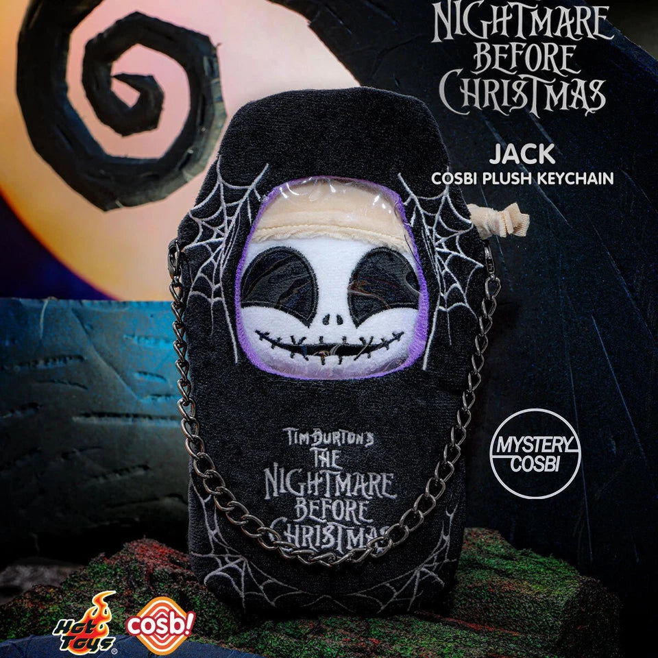 The Nightmare Before Christmas HotToys COSBI Plush Keychain Blindbox