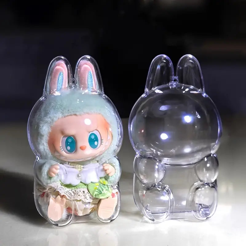 Labubu Transparent Acrylic Display Case