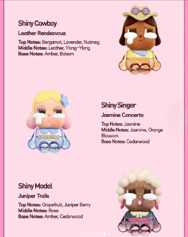 CRYBABY SHINY SHINY Series Air Fragrance Blind Box