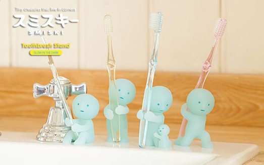 Smiski Toothbrush Stand