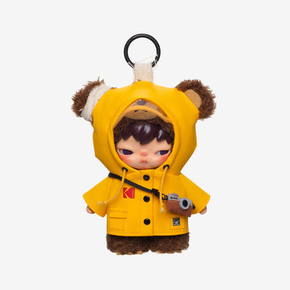 Hirono × Kodak Click Bear Plush Doll Pendant  (LIMITED EDITION)