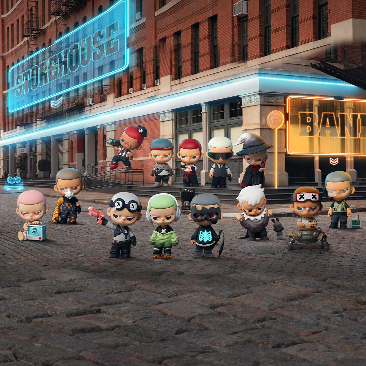 POP MART KUBO SPACE Select Your Character Series Blind Box – Puchi Box