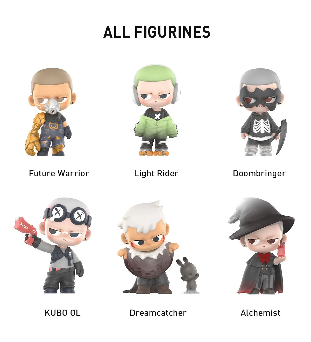POP MART KUBO SPACE Select Your Character Series Blind Box