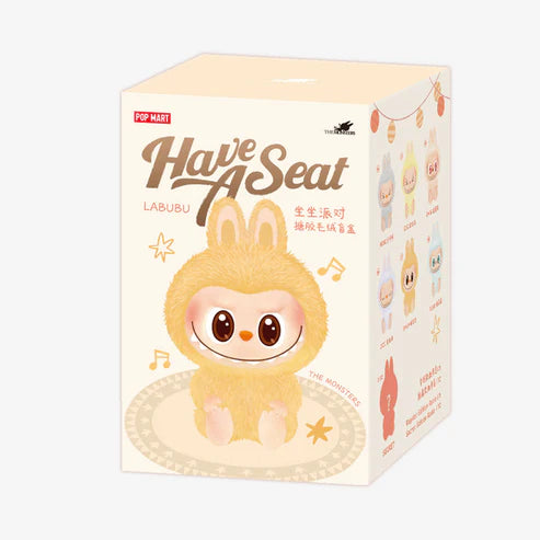 (CONFIRMED BOX) THE MONSTERS HAVE A SEAT Series-Vinyl Plush Pendant