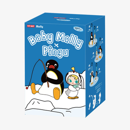 POP MART Baby Molly x Pingu Plush Pendant Blind Box