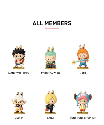 POPMART THE MONSTERS × One Piece Series Figures