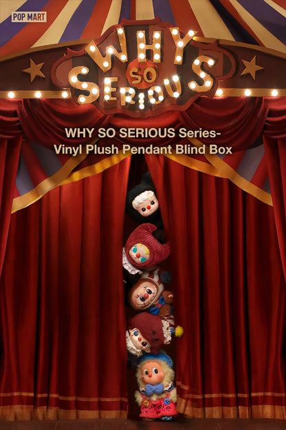 WHY SO SERIOUS VINYL PLUSH PENDANT