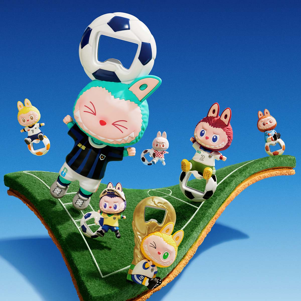 The Monster x FIFA Mini Bottle Opener Blind Box