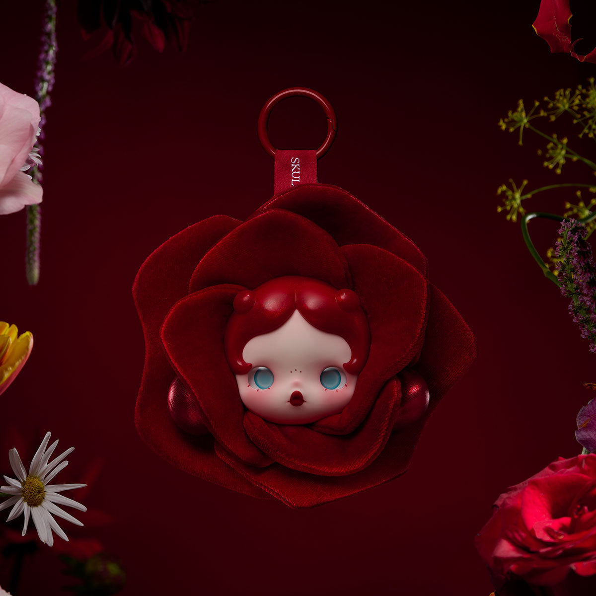 SKULLPANDA Petals in Four Acts Series Earphone Bag