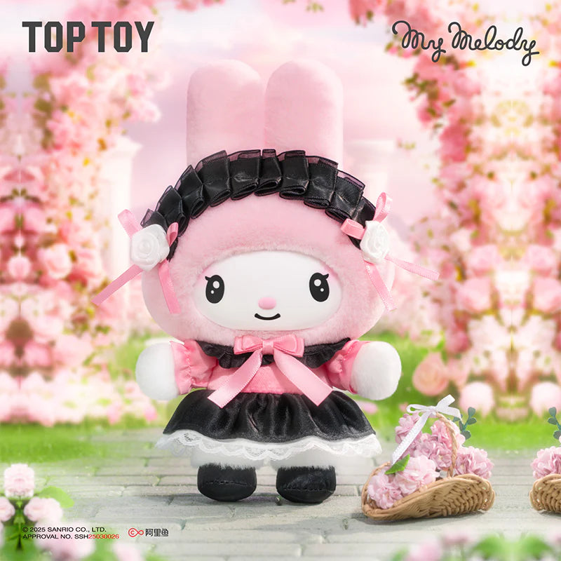 Sanrio Angel Garden Series Plush Vinyl Keychain Blind Box