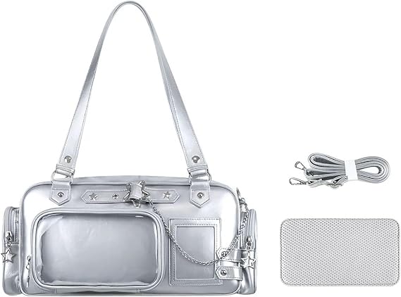 Ita Bag Kawaii Transparent Barrel/Tote Handbags