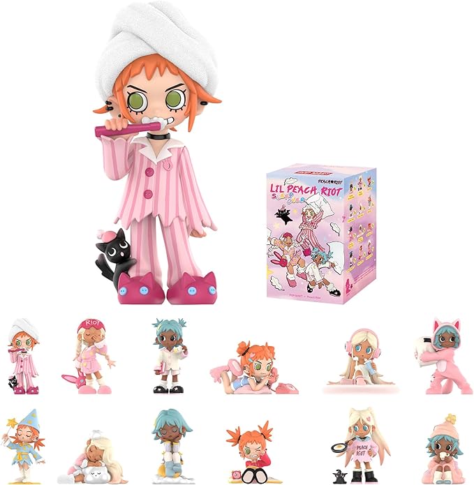 Lil Peach Riot Sleepover Series Figures