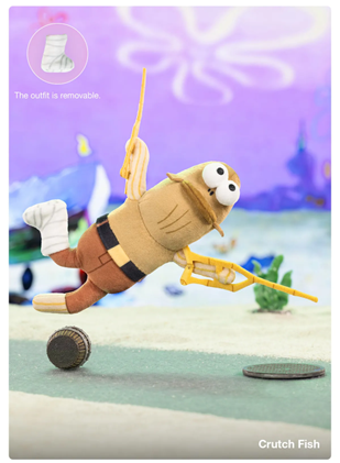 Residents of Bikini Bottom-Whimsical Plush Part 2