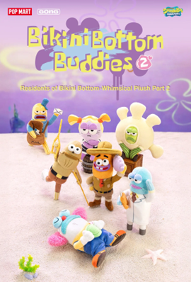 Residents of Bikini Bottom-Whimsical Plush Part 2