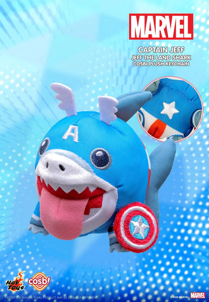 Marvel Jeff the Land Shark Cosbi Plush Keychain Collection
