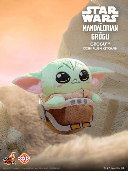 Starwars :The Mandalorian & Grogu Cosbi Plush Keychain Collection