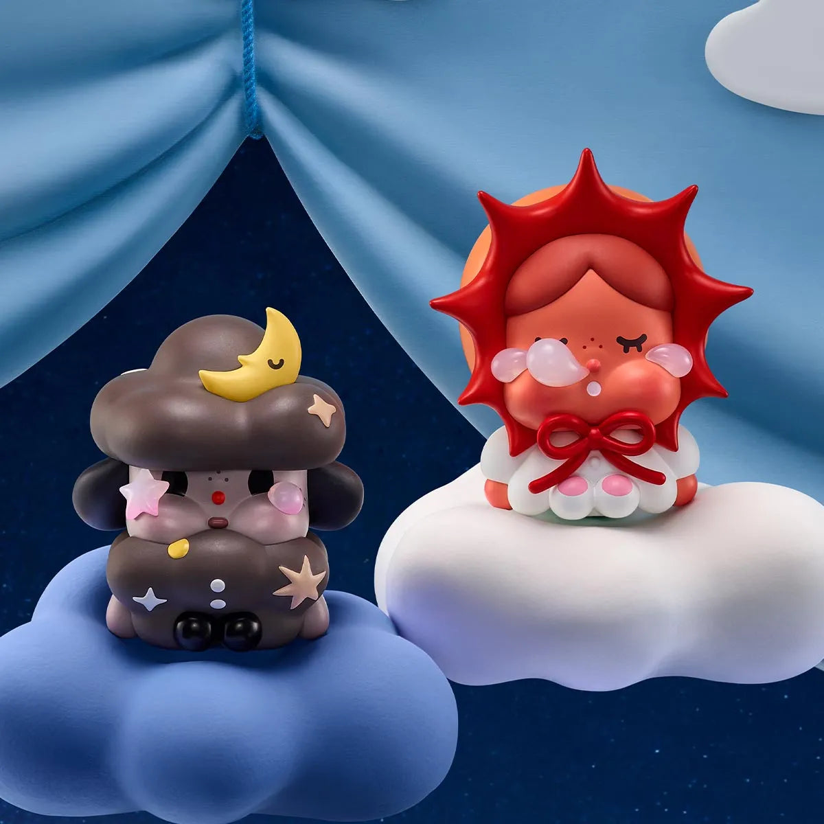 CRYBABY CRYING TO THE MOON SITTING MINI FIGURES