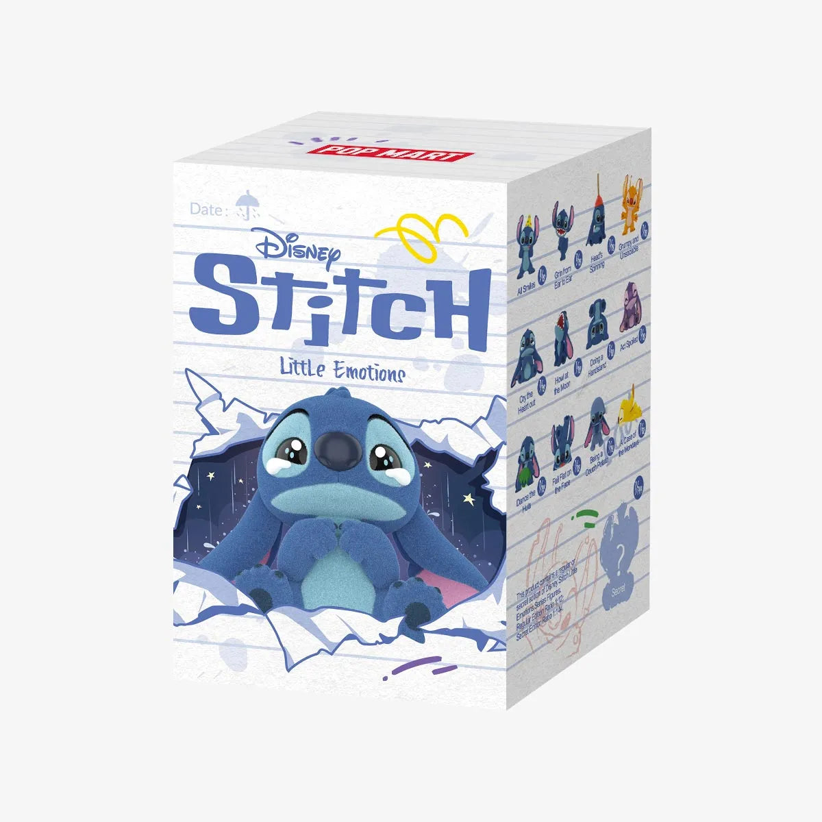 POP MART Disney Stitch Little Emotions Series Figures Blind Box