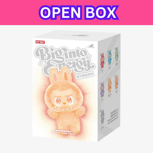 (CONFIRMED BOX) THE MONSTERS Big into Energy Series-Vinyl Plush Pendant Blind Box