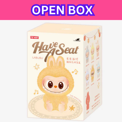 (CONFIRMED BOX) THE MONSTERS HAVE A SEAT Series-Vinyl Plush Pendant