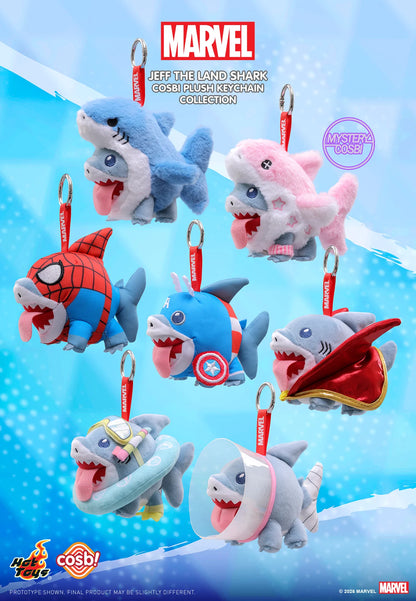 Marvel Jeff the Land Shark Cosbi Plush Keychain Collection