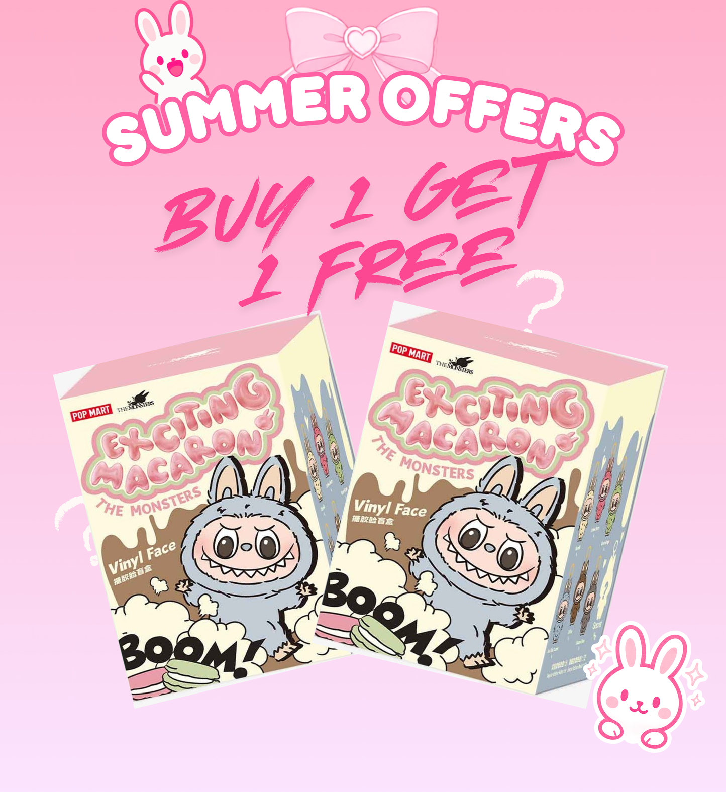 POP MART LABUBU 'EXCITING MACARON' (BLIND BOX)