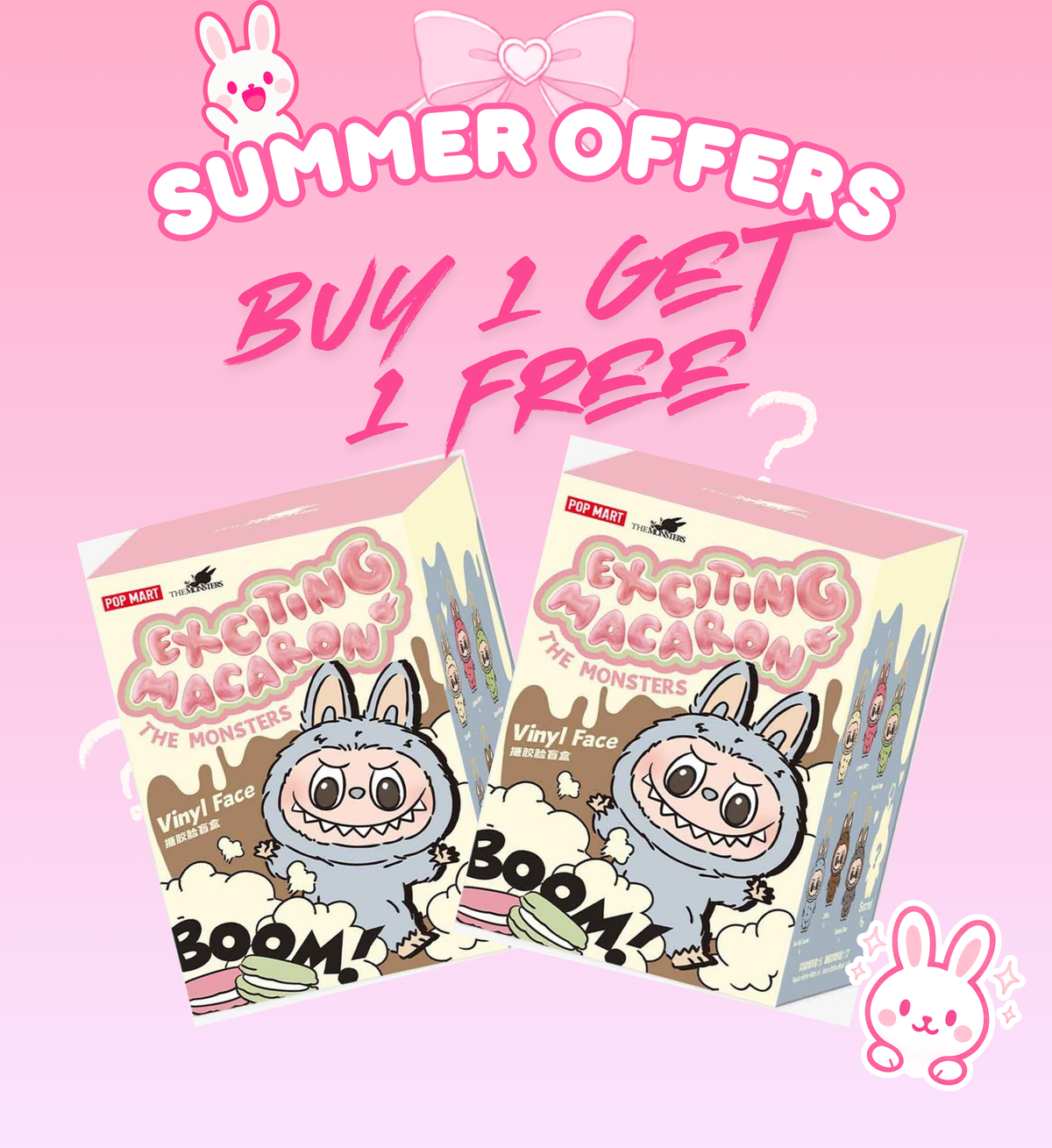 POP MART LABUBU 'EXCITING MACARON' (BLIND BOX) – Puchi Box