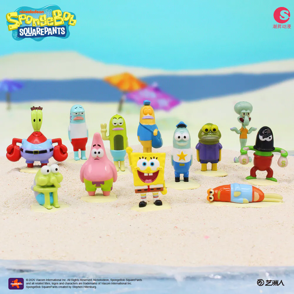 SpongeBob Squarepants Life As A Drama Series Blind Box Figures (Collectibles)