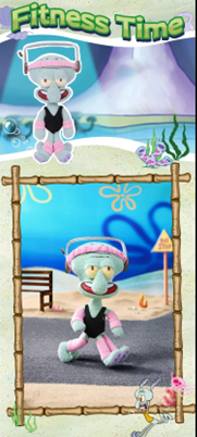 Squidward Plush Dress-Up Blind Box