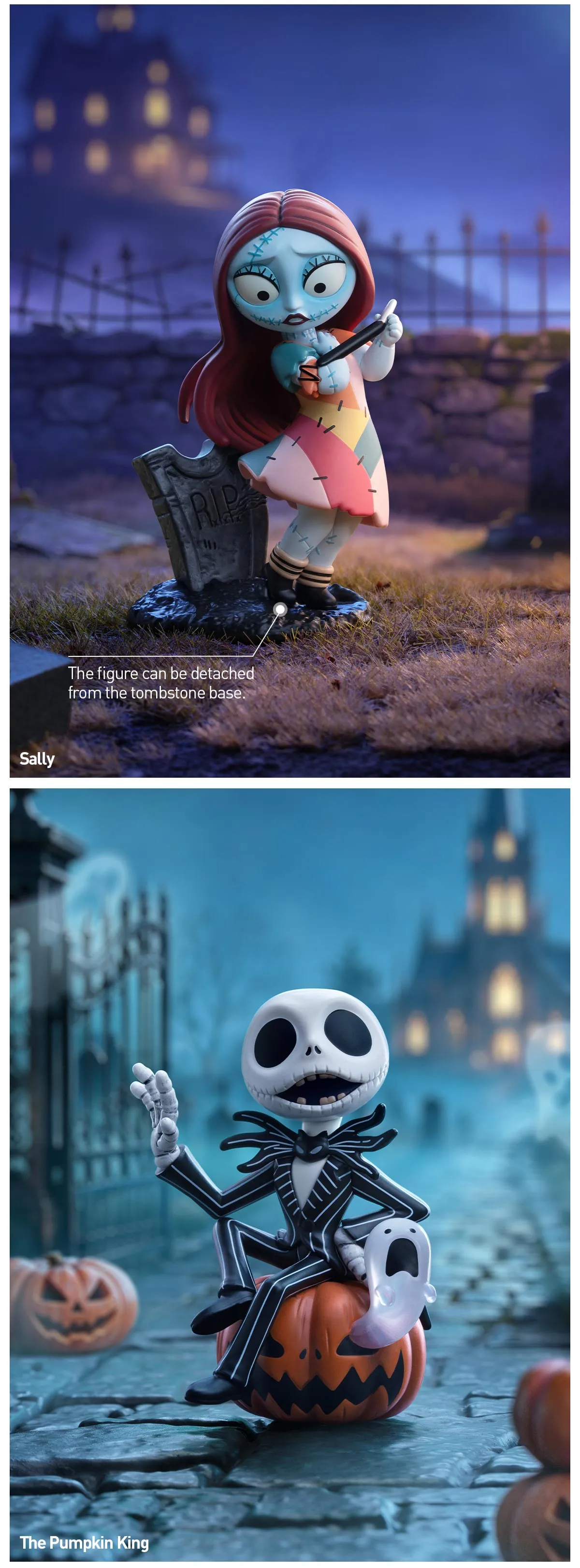 NEW Disney Tim Burton's The Nightmare Before Christmas Series Figures