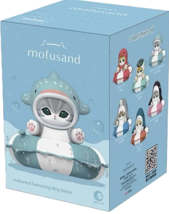 Mofusand Swimming Ring Series Stamp & Figure | Blind Box