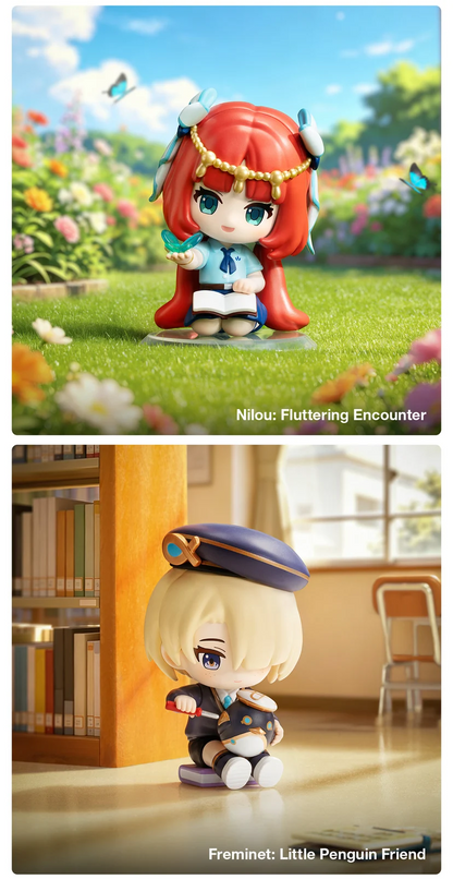 Genshin Impact Academy's Light and Shadow Poetry Chibi Series Figures PRE-ORDER (Delivery August 28)