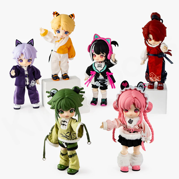 NAGI Cub Study Tour Season Series Action Figure Blind Box